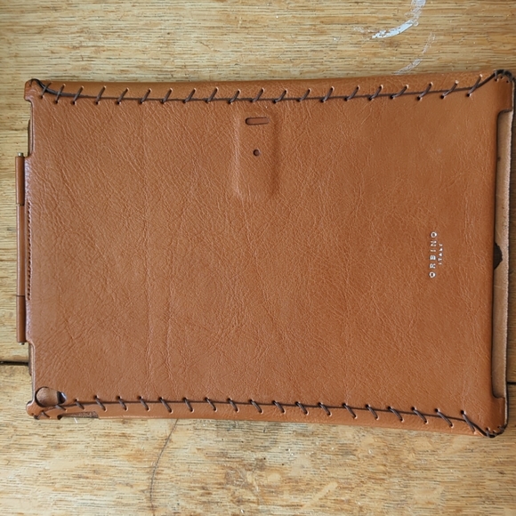 NWOT handmade orbino leather iPad case - Picture 2 of 5